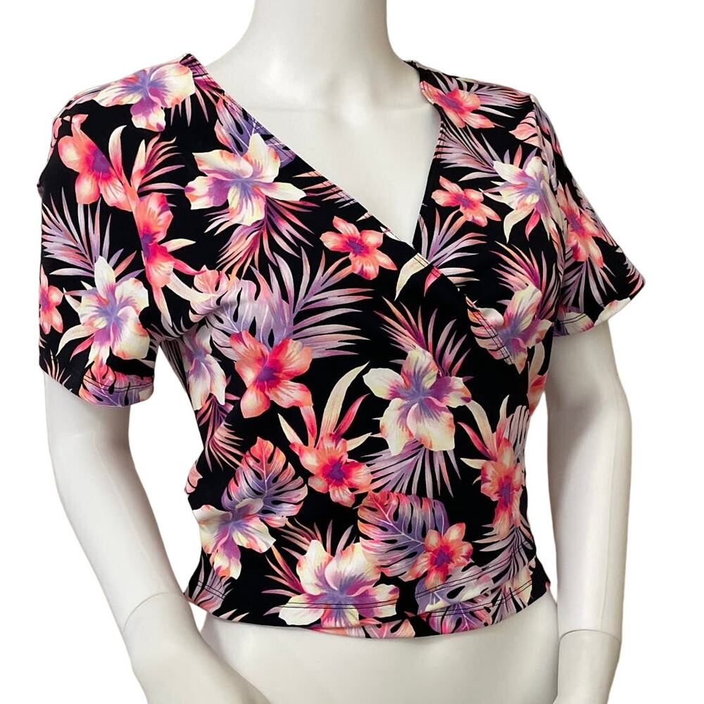 PINK Victoria's Secret Tropical Top, Cover up, Wrap Tie, NWOT, Ladies Large